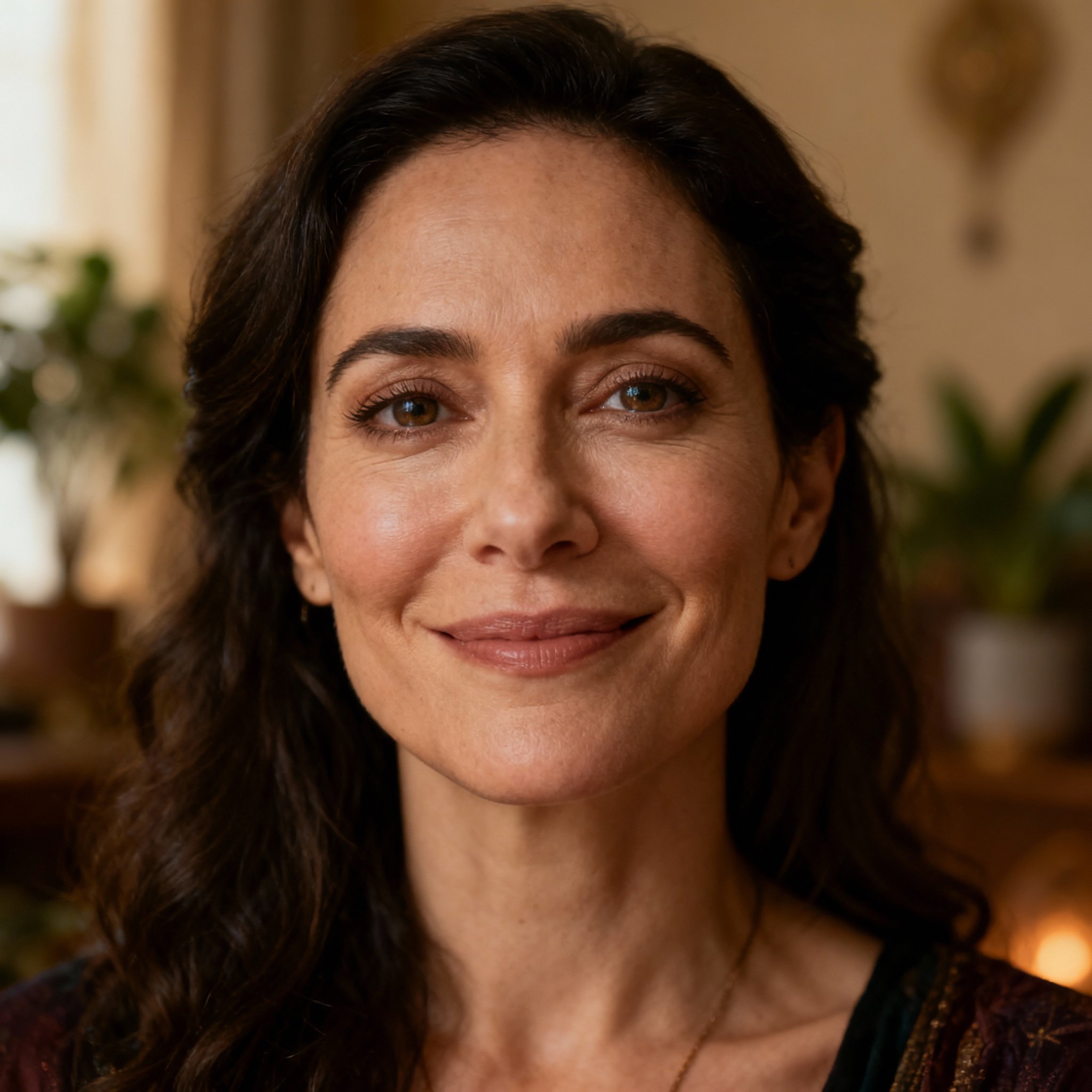 A professional headshot of Advisor Gianna, who has a warm, empathetic smile and eyes full of wisdom and compassion, set against a soft background to evoke a sense of trust and reassurance.