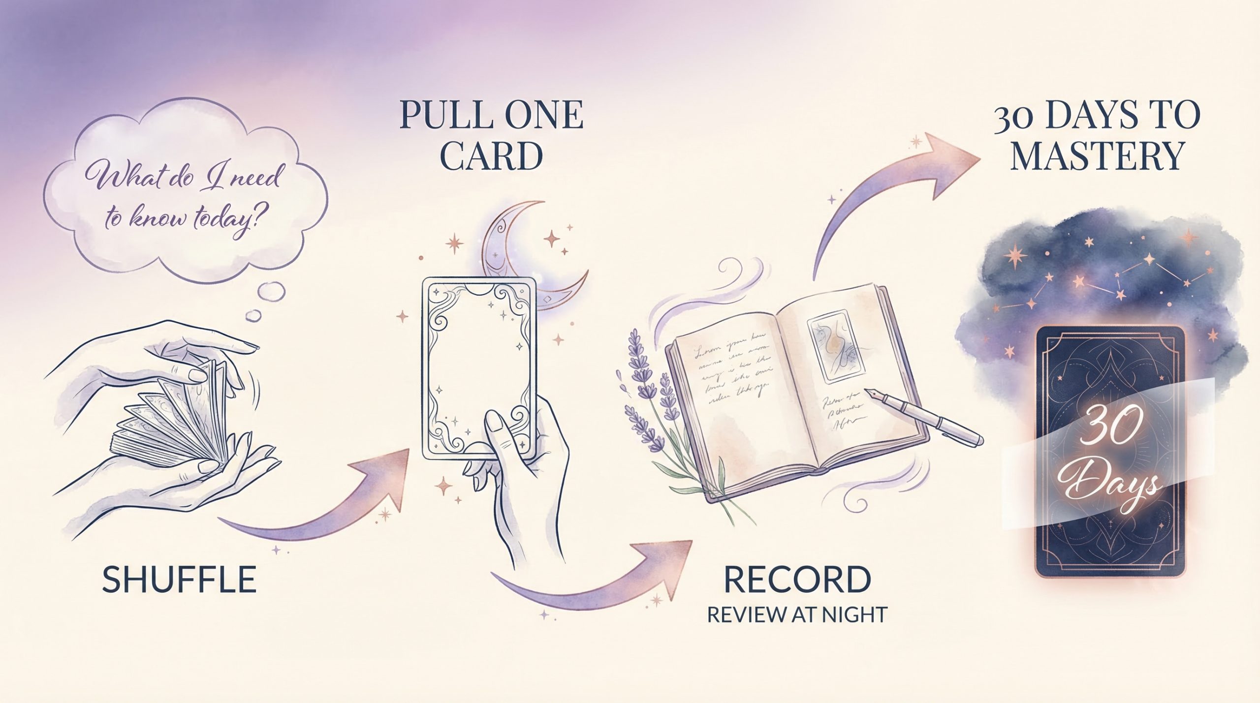 One-Card Daily Draw Workflow