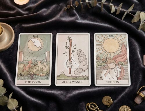 March 10-16, 2026 Weekly Tarot Spread: The Moon, Ace of Wands & The Sun
